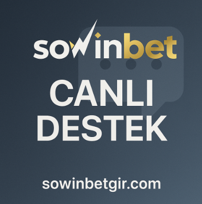 Sowinbet canlı destek, kullanıcı odaklı yaklaşımıyla çözüm odaklıdır. 