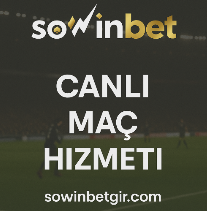 Sowinbet canlı maç hizmeti, mobil uyumlu yapısıyla her yerden erişilebilir. 