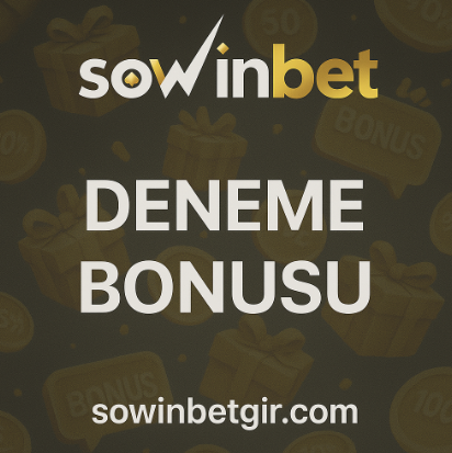 Sowinbet deneme bonusu, kayıt işlemi tamamlandıktan sonra otomatik olarak tanımlanabilir. 