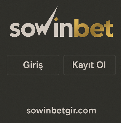 Sowinbet giriş, masaüstü ve mobil cihazlarda aynı kolaylıkla yapılabilir.