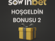 Sowinbet hoşgeldin bonusu 2, klasik karşılama promosyonunun dışında ayrı bir avantaj sağlar.