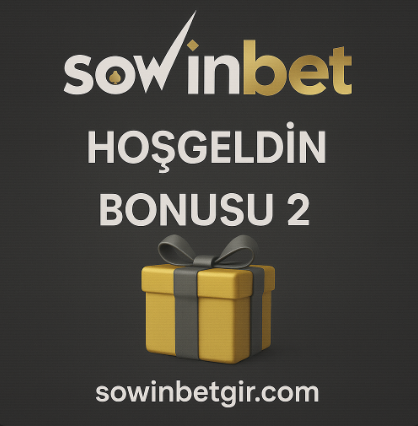 Sowinbet hoşgeldin bonusu 2, klasik karşılama promosyonunun dışında ayrı bir avantaj sağlar. 