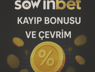 Sowinbet kayıp bonusu ve çevrimi, bonusun oyunlarda nasıl değerlendirileceğini tanımlar.