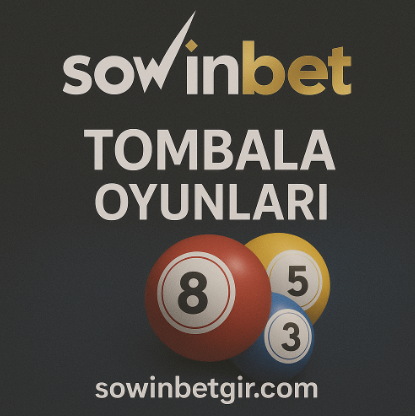 Sowinbet tombala oyunları, canlı yayınlarla oynanarak interaktif bir ortam oluşturur. 